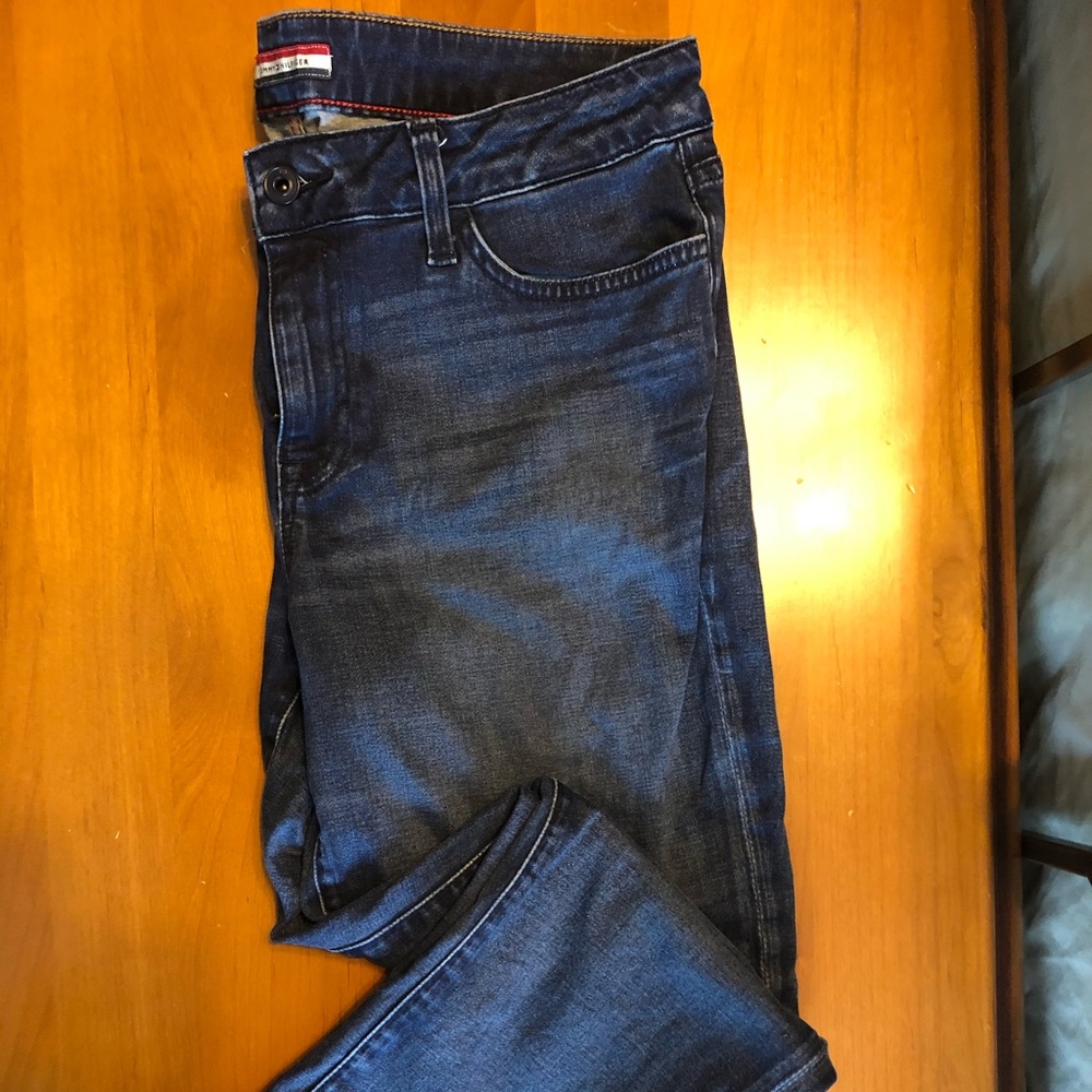 Crop woman jeans